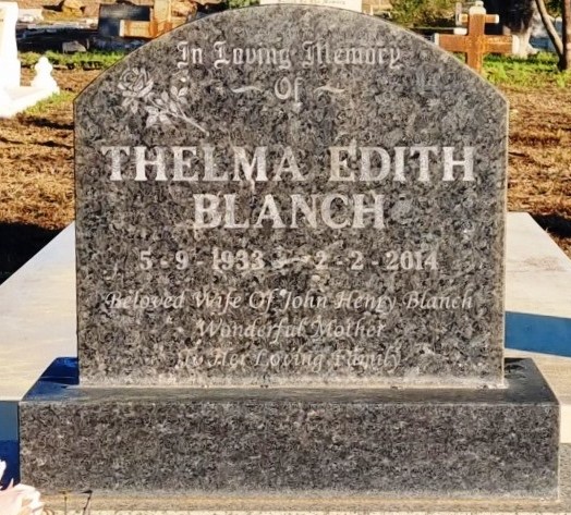 Thelma Edith Blanch