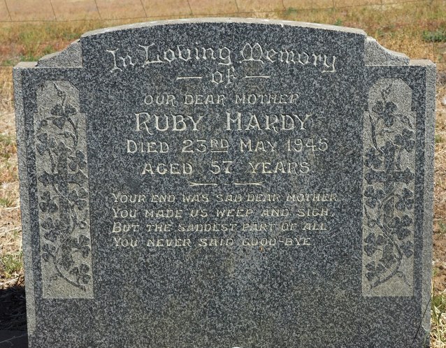 Ruby Gertrude Hardy